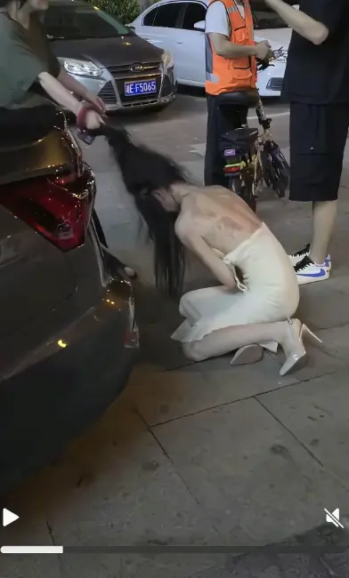 《白裙女子被抓头发跳河》无删减版全集播放-湘E车牌白裙女子拉头发坠河后续-《白裙女子被抓头发跳河》1080P高清画质免费看